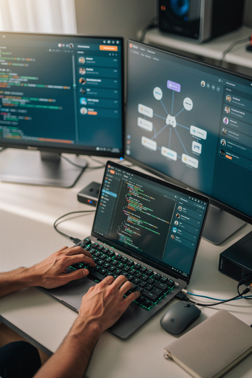 بتات دسكورد خبرة تقنية متقدمة في تطوير بوتات Discord والحلول المتخصصة